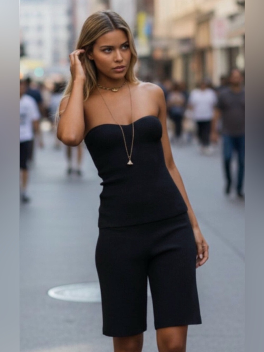 Free Est Farrah Sweater Short Set - Picture 2 of 2
